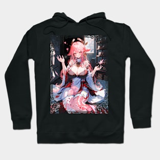 Yae Miko the Lamia (Snake Girl) Hoodie